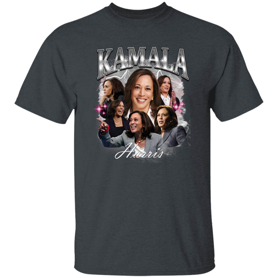 Kamala Harris 2024 Retro Dark Shirt TH10 N369 63485