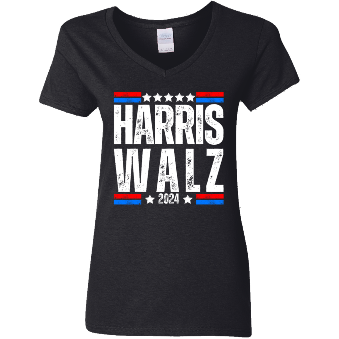 Harris Walz President 2024 Dark Shirt HO82 65154