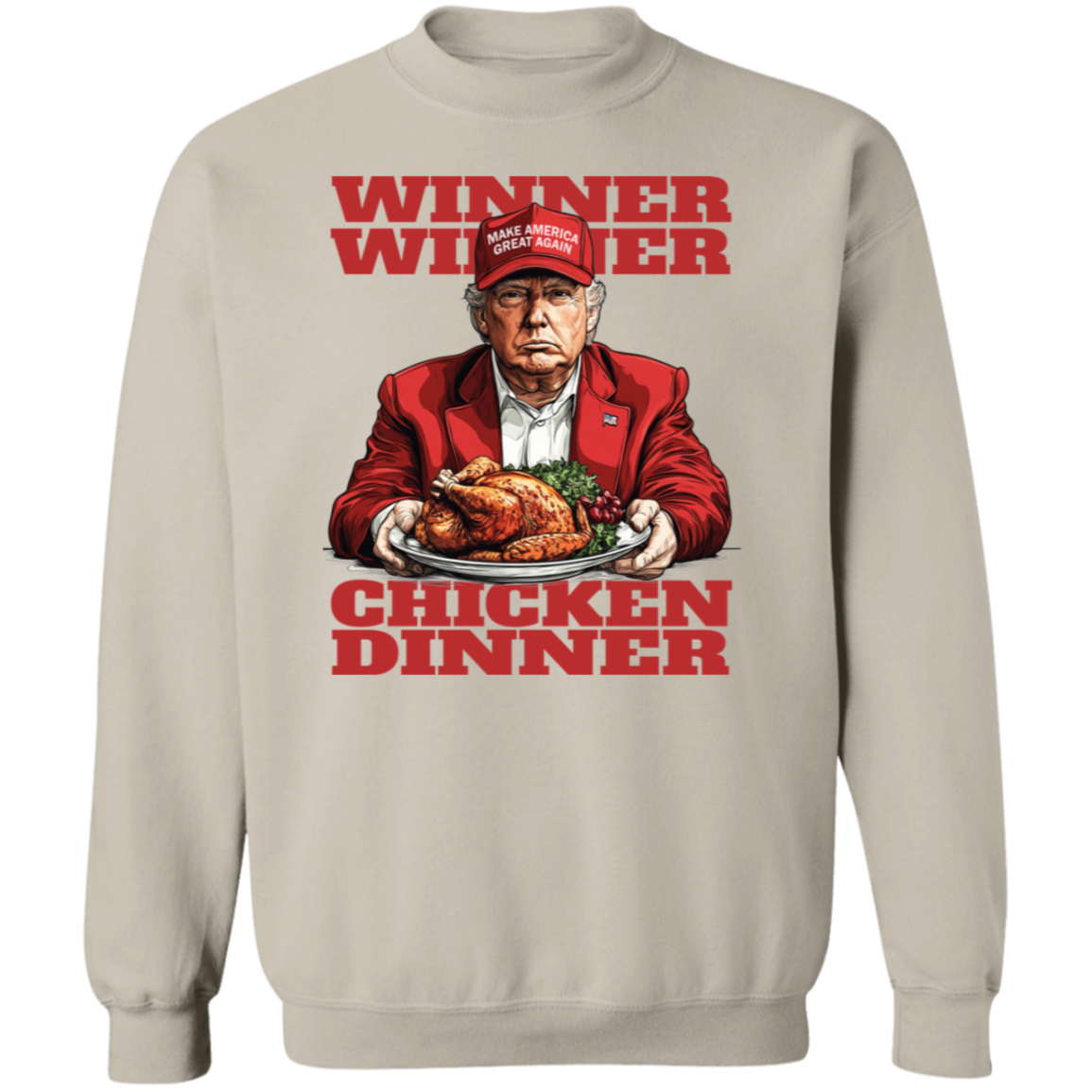 Trump Winner Chicken Dinner Bright Shirt LM32 63891