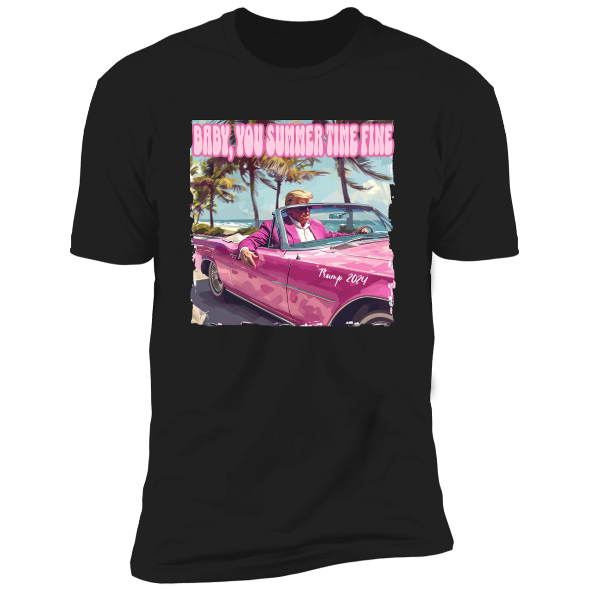 Baby You Summer Time Fine Trump Dark Shirt TH10 62533