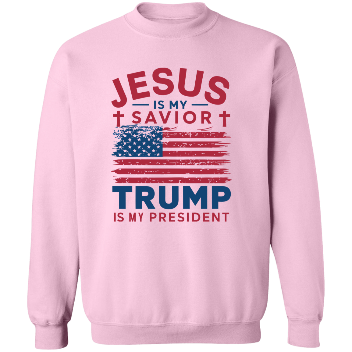 Jesus Is My Savior Trump Is My President Bright Shirt HO82 65326