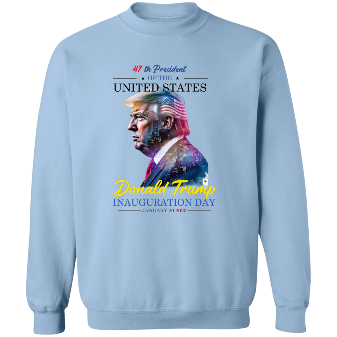 47th President of The USA Donald Trump Inauguration Day 2025 Bright Shirt CH07 67246