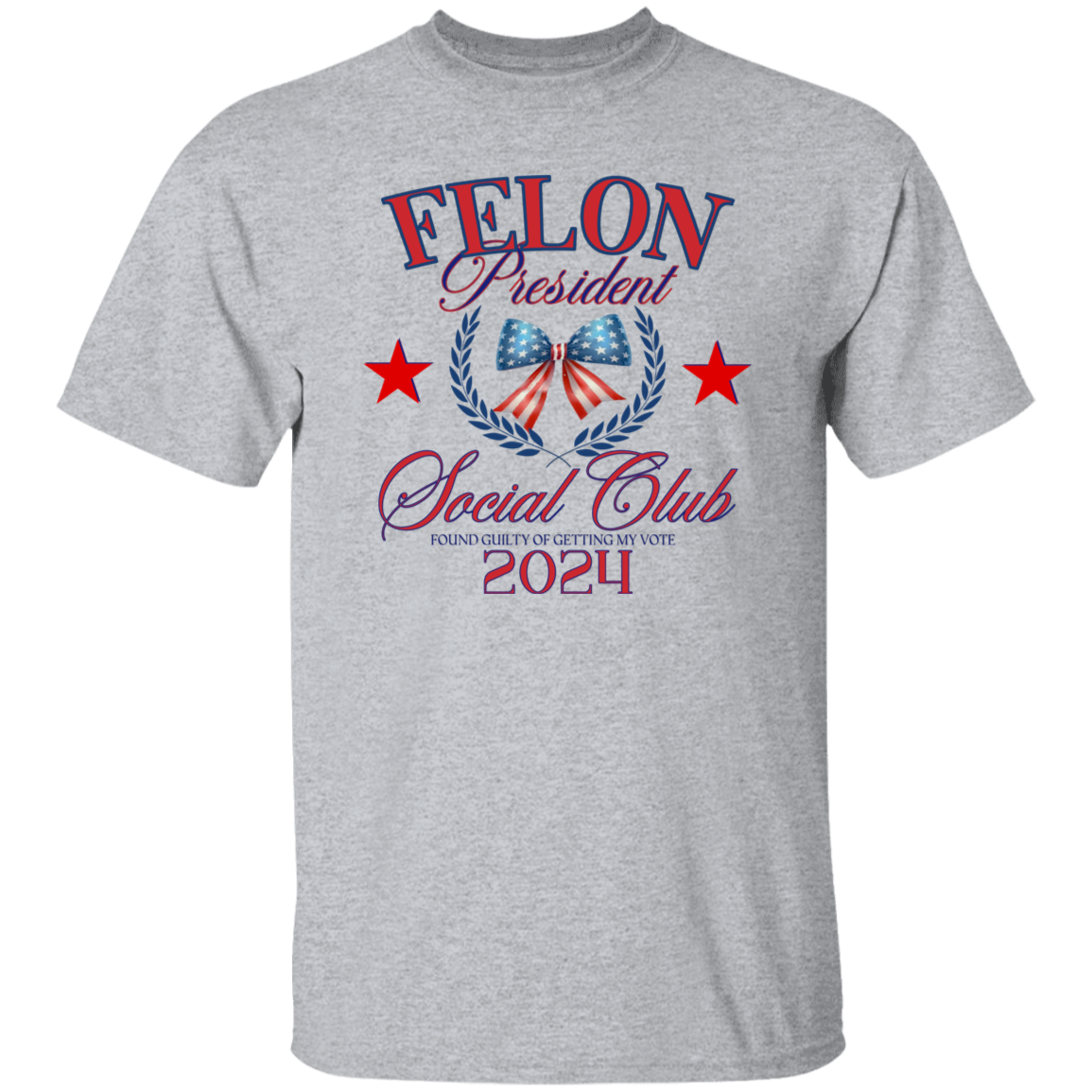 Felon President Social Club Trump Shirt TH10 62729
