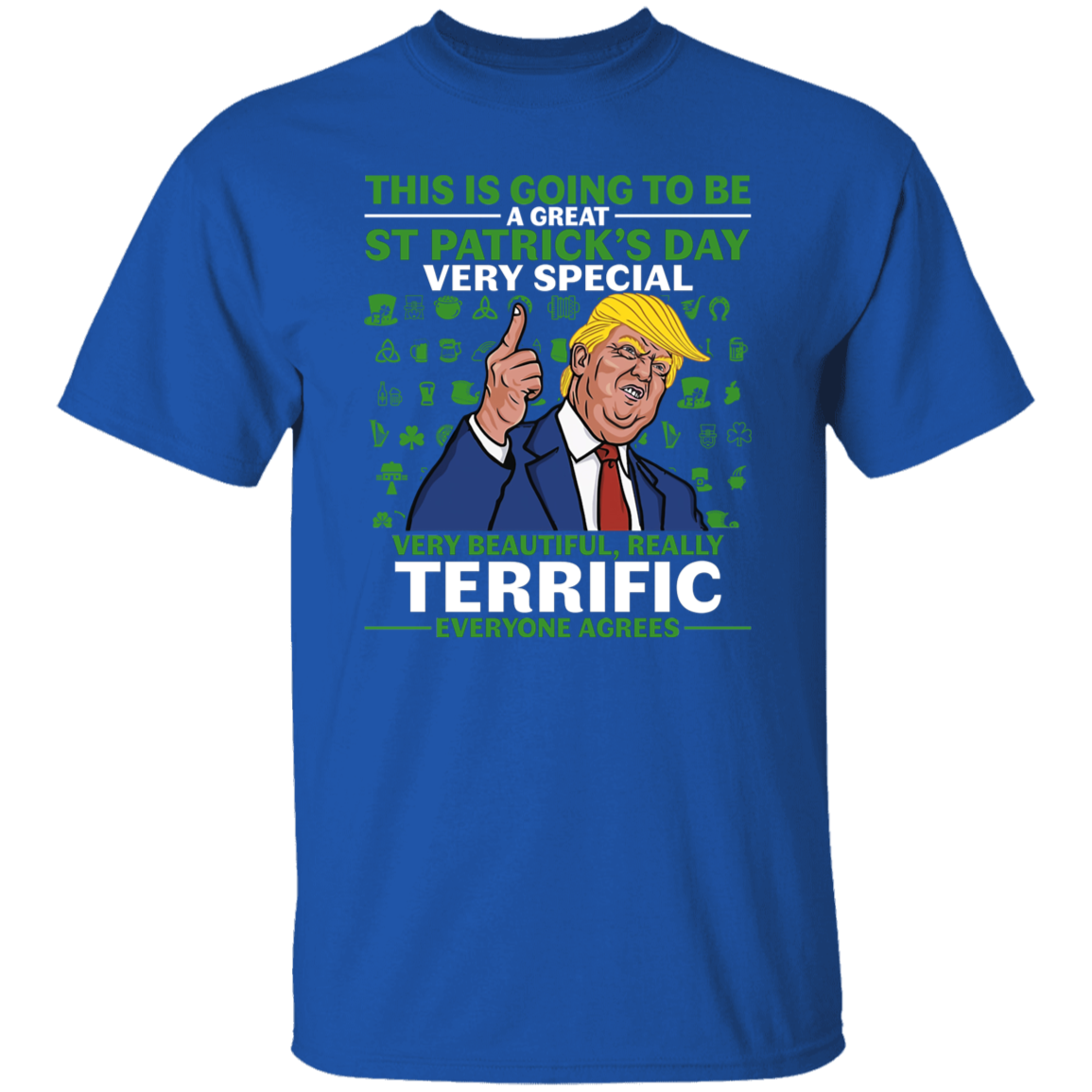 Donald Trump St Patrick's Day - Lucky Irish Dark Shirt HO82 65604