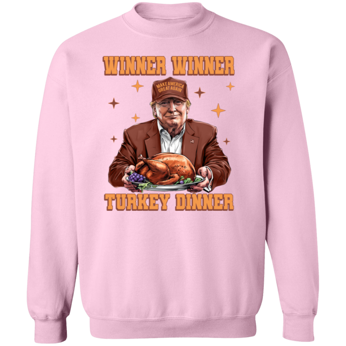 Trump Great Again Winner Turkey Dinner Bright Shirt LM32 63913