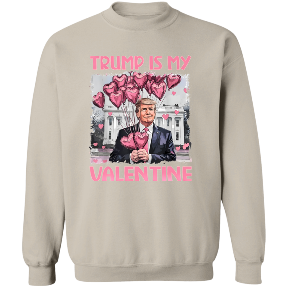 Trump Is My Valentine Bright Shirt For Trump Supporters HA75 64312