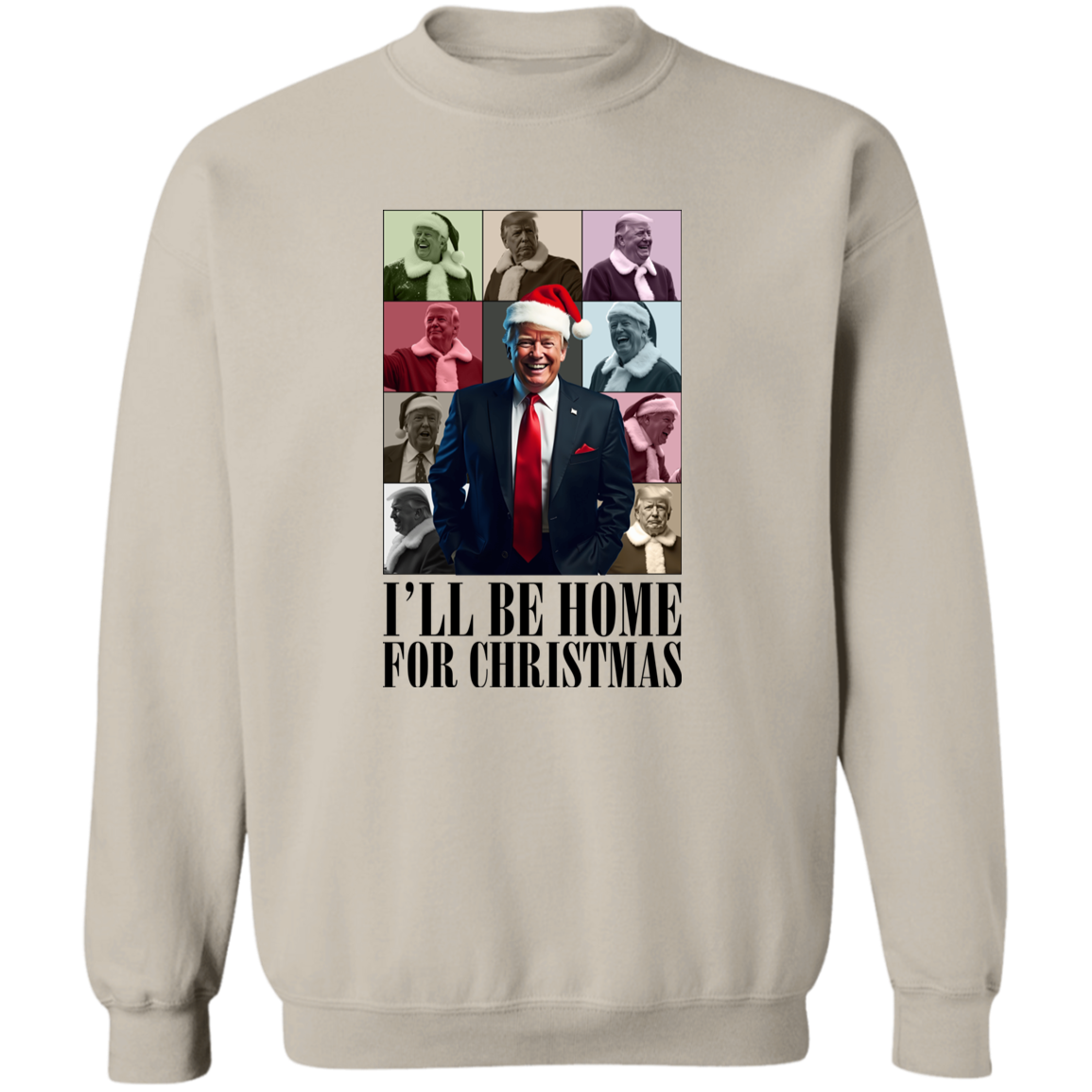 I'll Be Home For Christmas Donald Trump Shirt HA75 63644