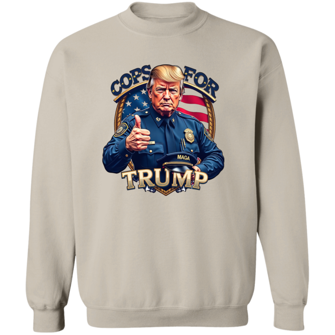 Cops For Trump MAGA Bright Shirt HO82 65700