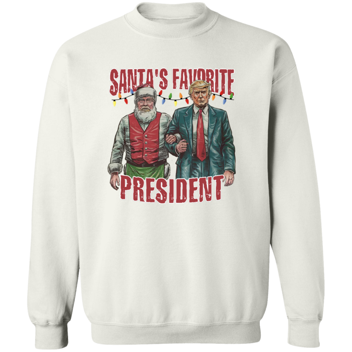Santa's Favorite President Trump Christmas Shirt HA75 63594