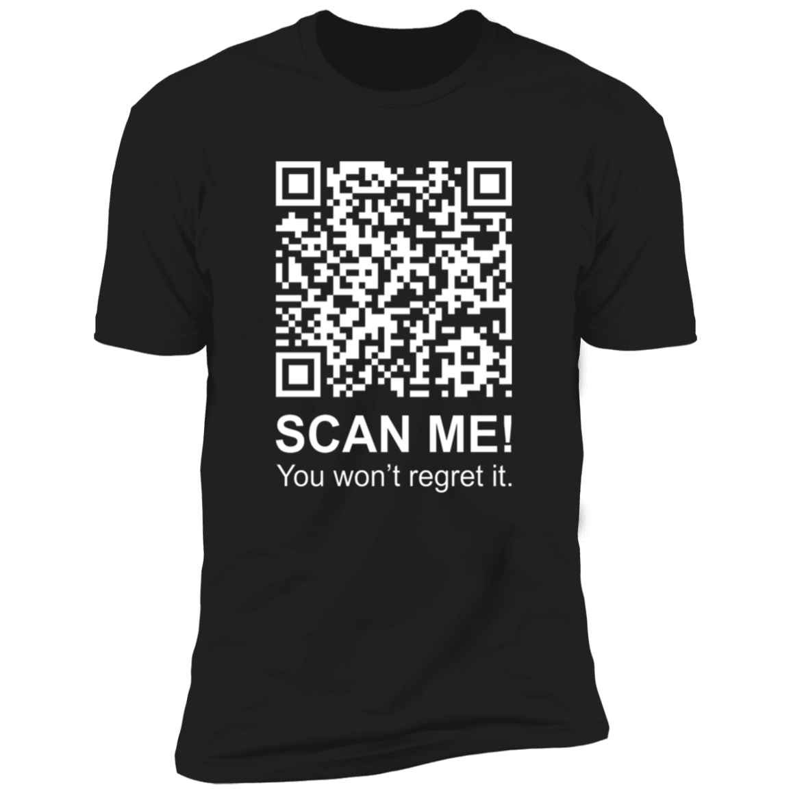Funny QR Scan me President Trump 45 47 Dancing Dark Shirt HA75 64184
