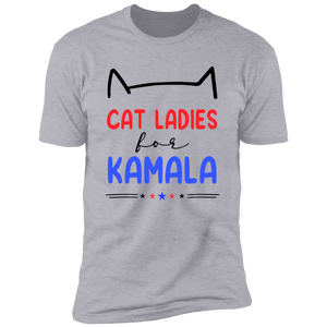 Cat Ladies For Kamala - Kamala Harris 2024 President Bright Shirt HA75 63342