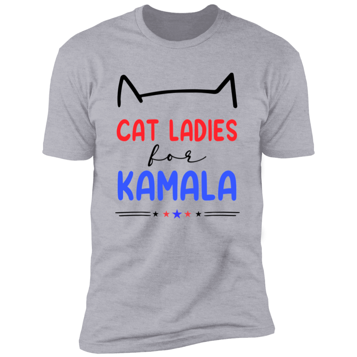 Cat Ladies For Kamala - Kamala Harris 2024 President Bright Shirt HA75 63342
