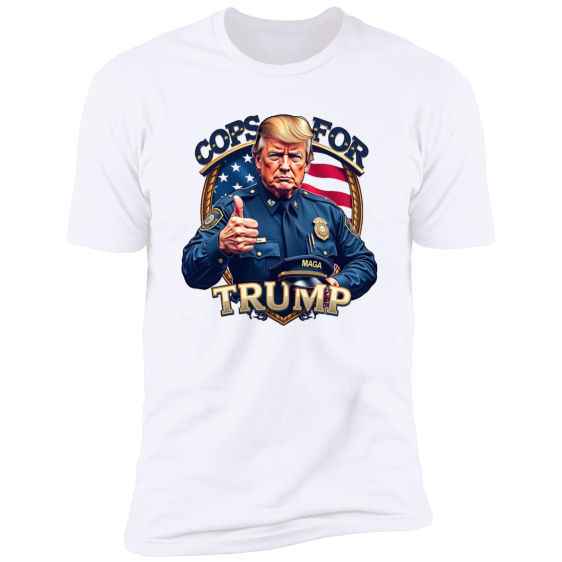 Cops For Trump MAGA Bright Shirt HO82 65700