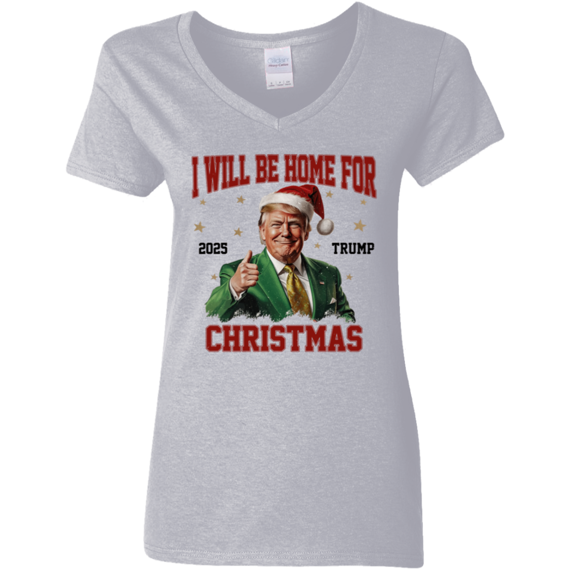 I'll Be Home for Christmas Trump Xmas Political Shirt HA75 63722