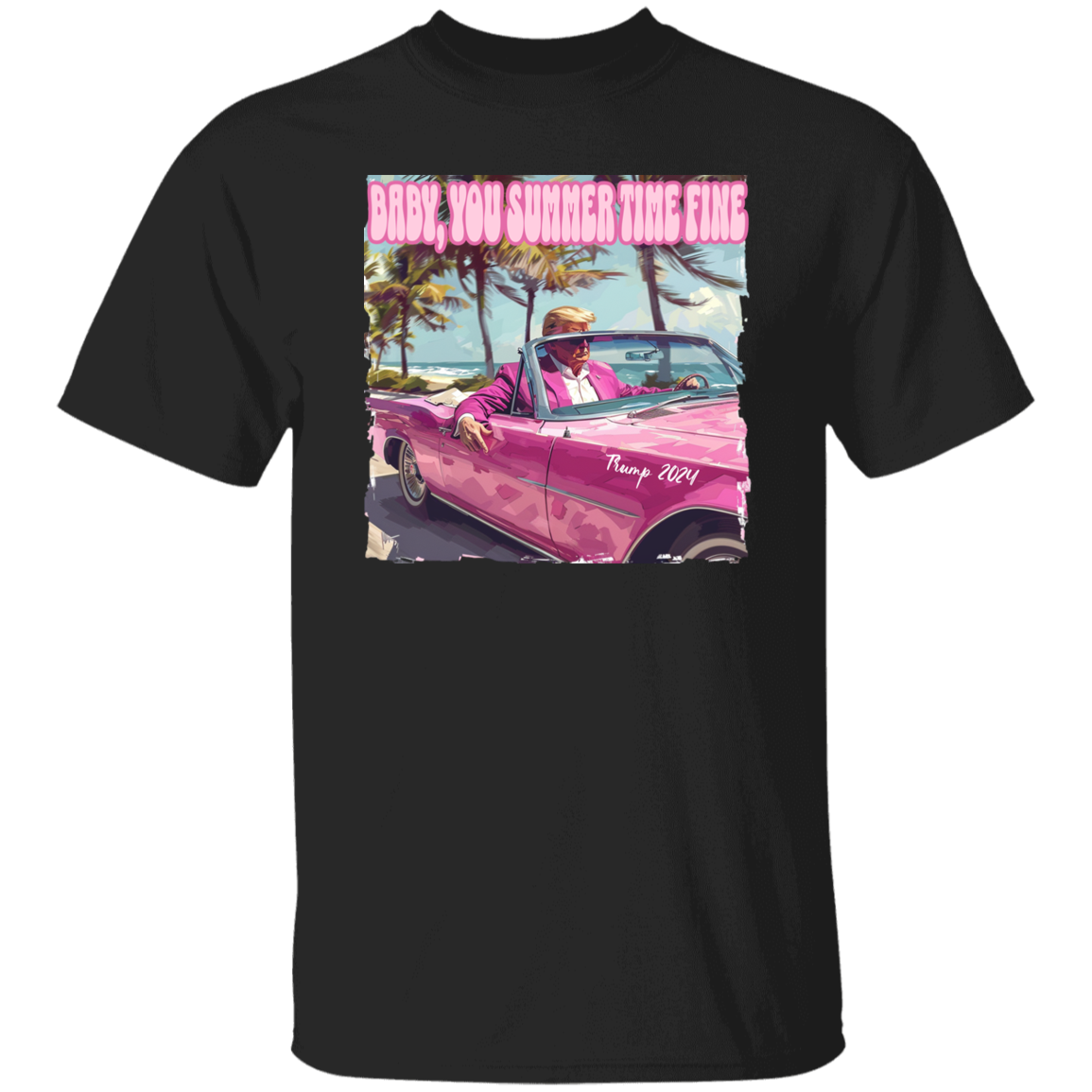 Baby You Summer Time Fine Trump Dark Shirt TH10 62533