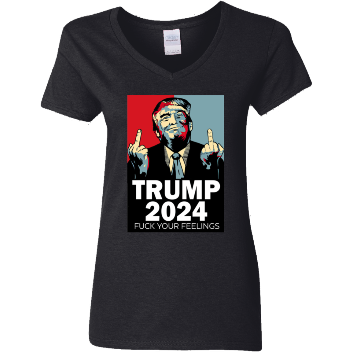 Middle Finger Trump 2024 F**k Your Feelings Shirt DM01 62845