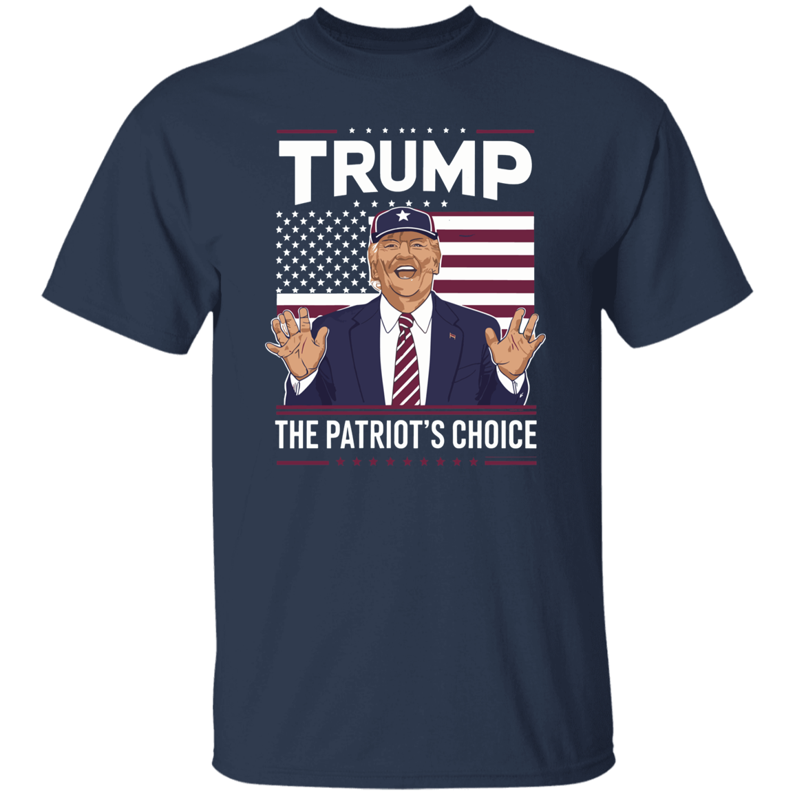 Trump The Patriot's Choice Dark Shirt HA75 62720