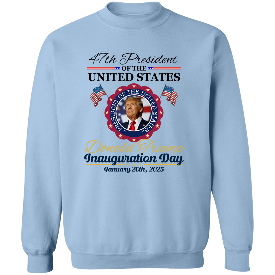 Donald Trump Presidential Inauguration Day 2025 Bright Shirt HA75 67122