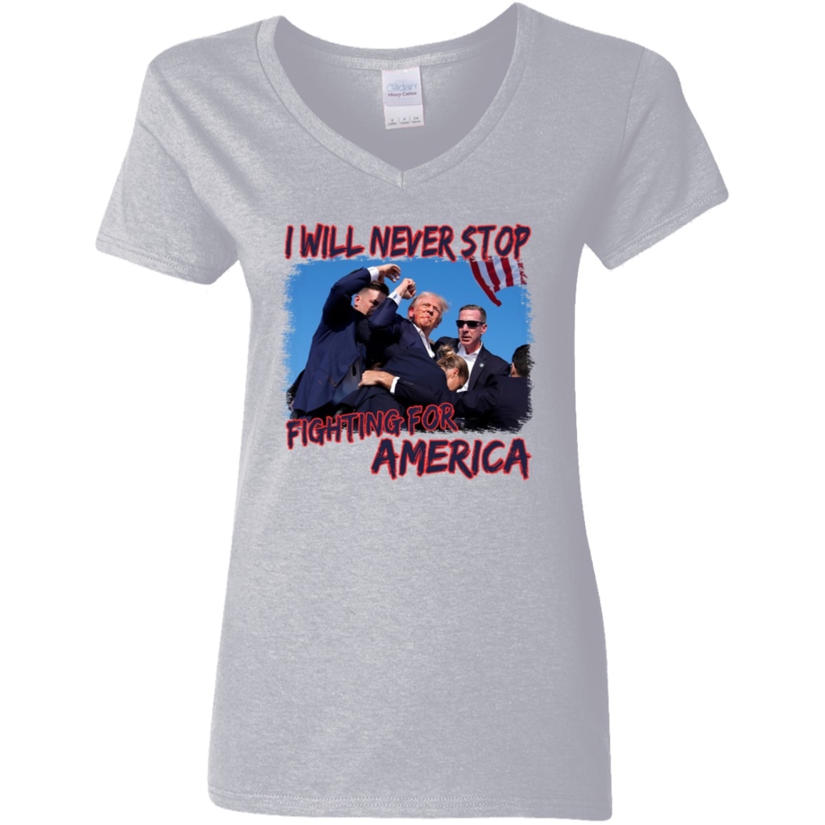 I Will Never Stop Fi**ting For America Bright Shirt TH10 63177