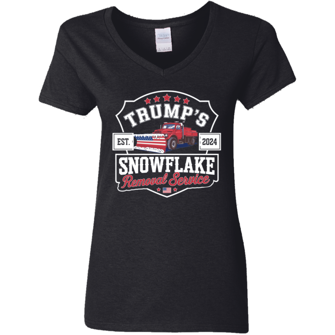 Trumps Snowflake 2024, Snowflake Removal Trump Dark Shirt HA75 67162