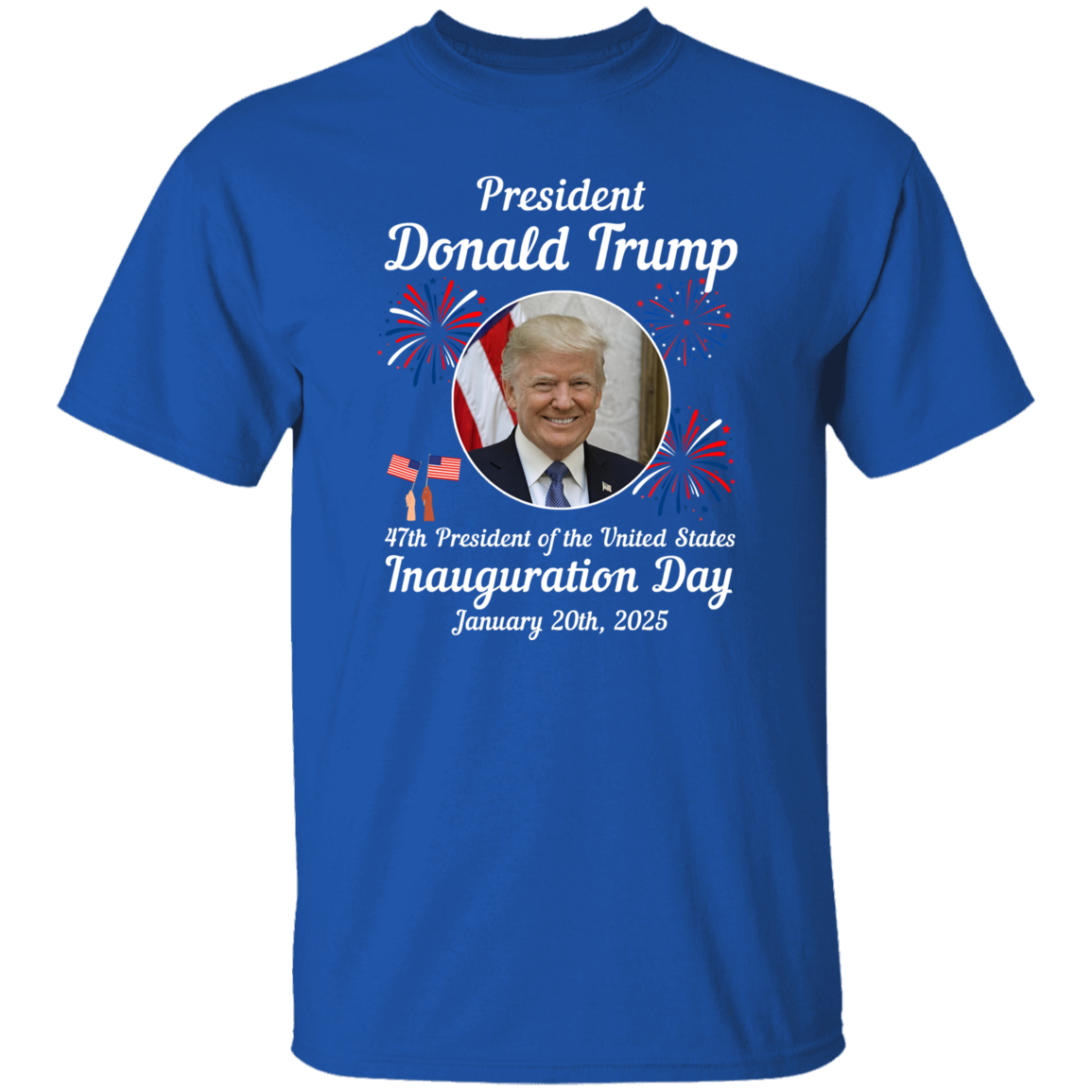 47th President Donald Trump Inauguration Day Dark Shirt HO82 65620