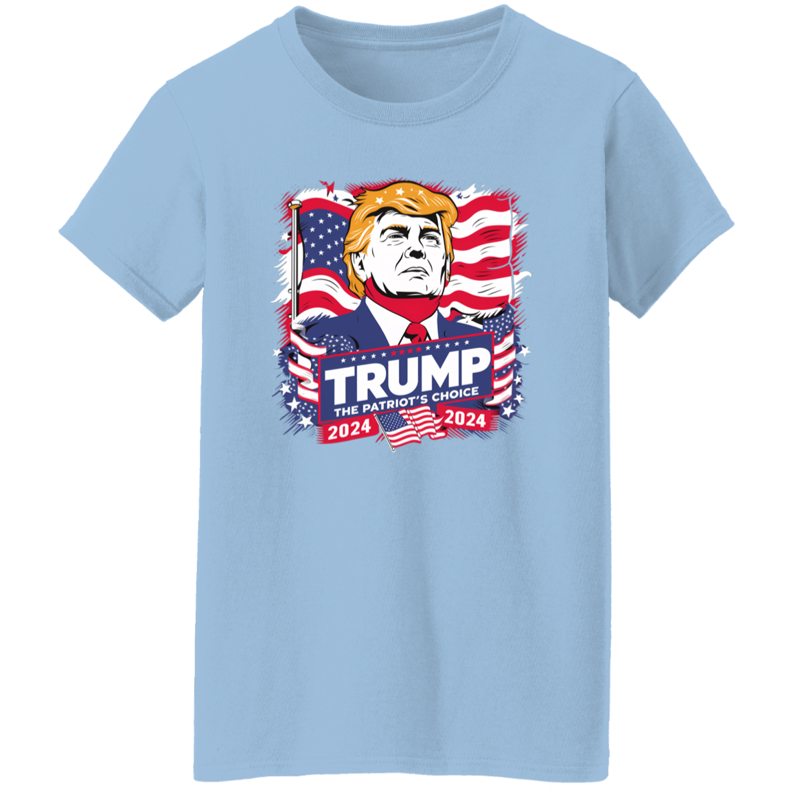 Trump 2024 - The Patriot's Choice Bright Shirt HA75 62746