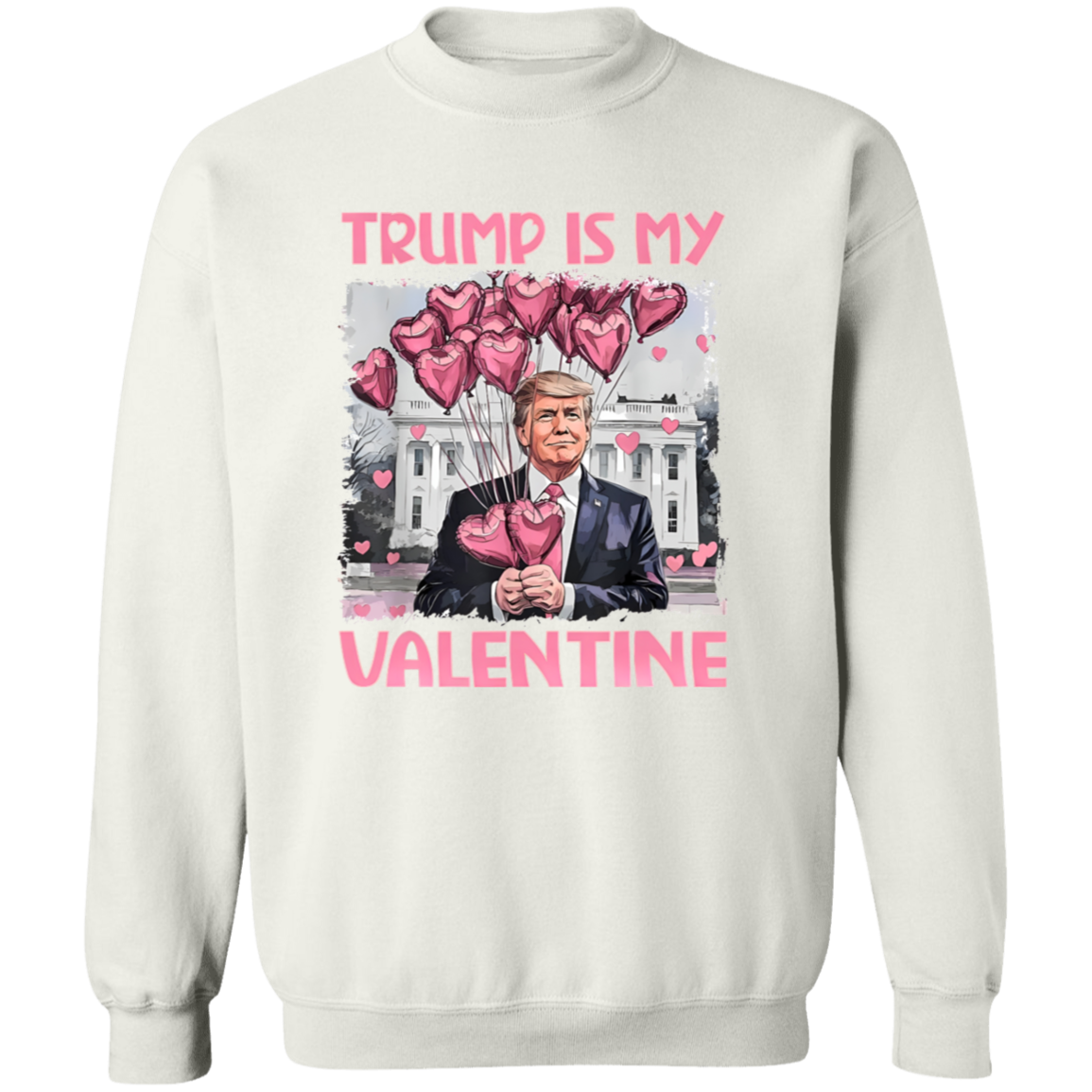Trump Is My Valentine Bright Shirt For Trump Supporters HA75 64312