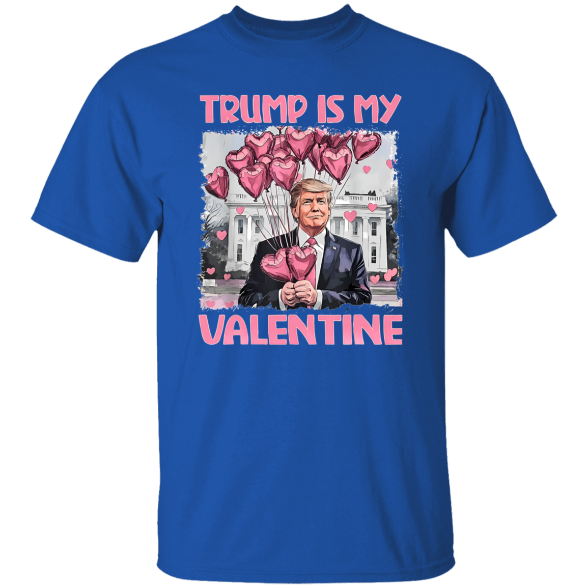 Trump Is My Valentine Dark Shirt For Trump Supporters HA75 64314