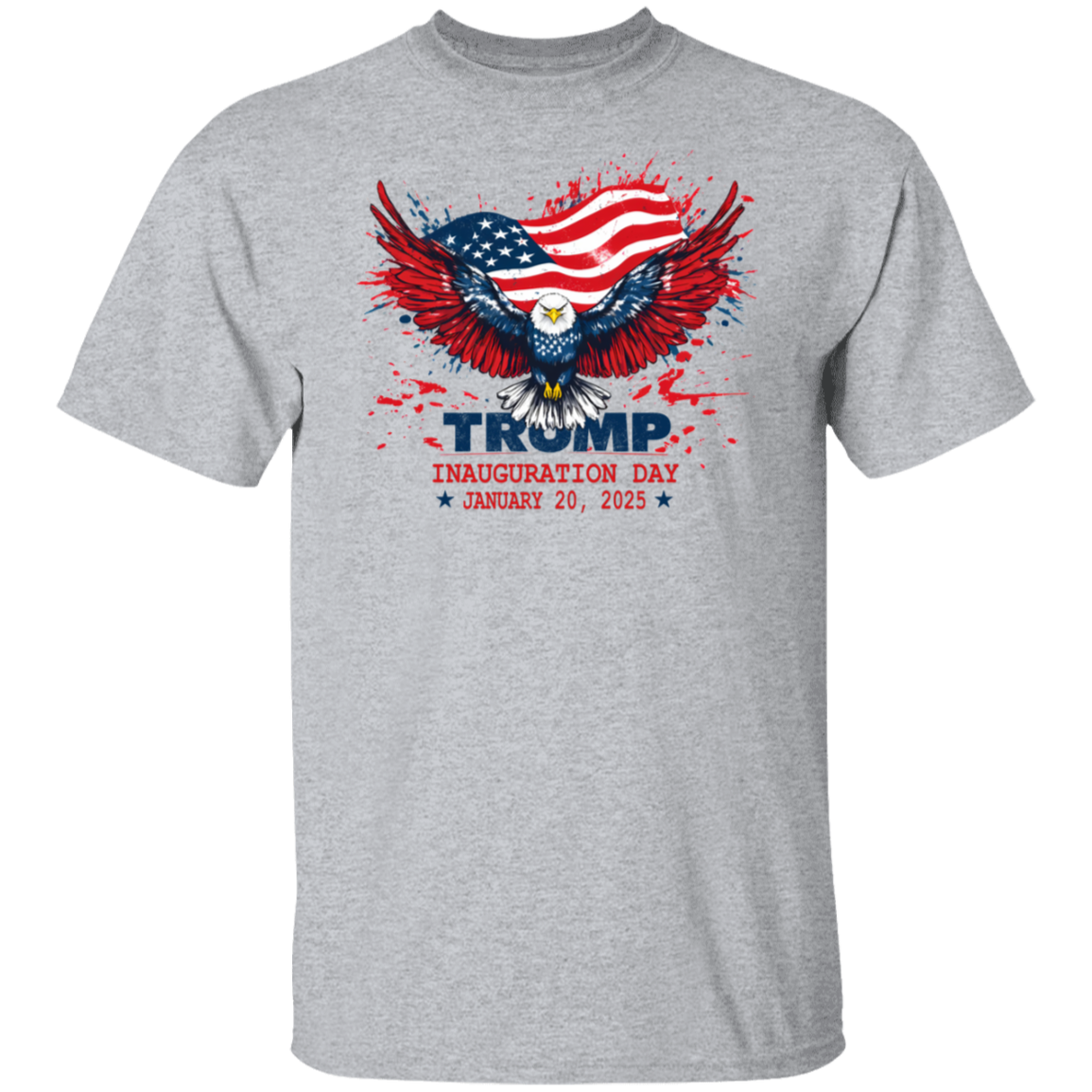Trump MAGA Patriotic Eagle Inauguration Day Bright Shirt LM32 65225