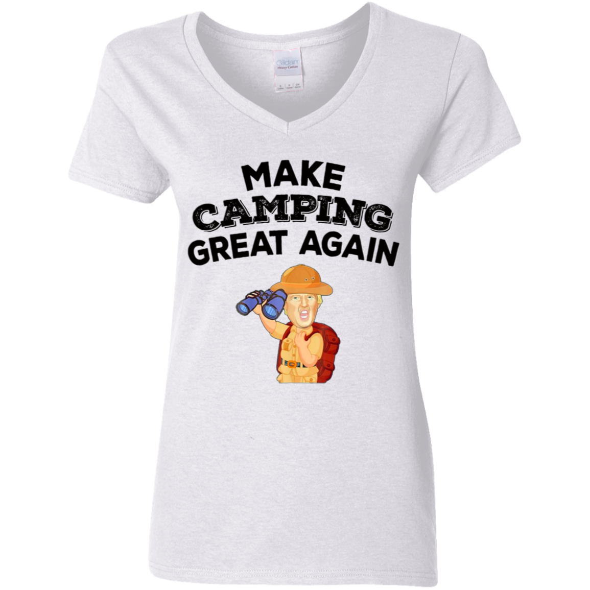 Make Camping Great Again Bright Shirt TH10 64147