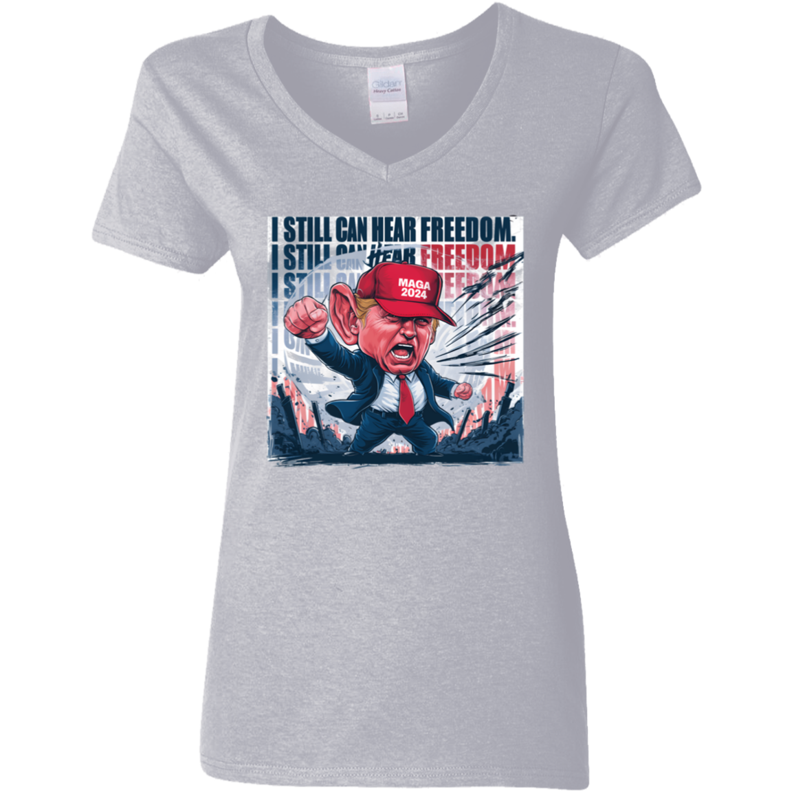 Donald Trump I Still Can Hear Freedom Bright Shirt HO82 62994