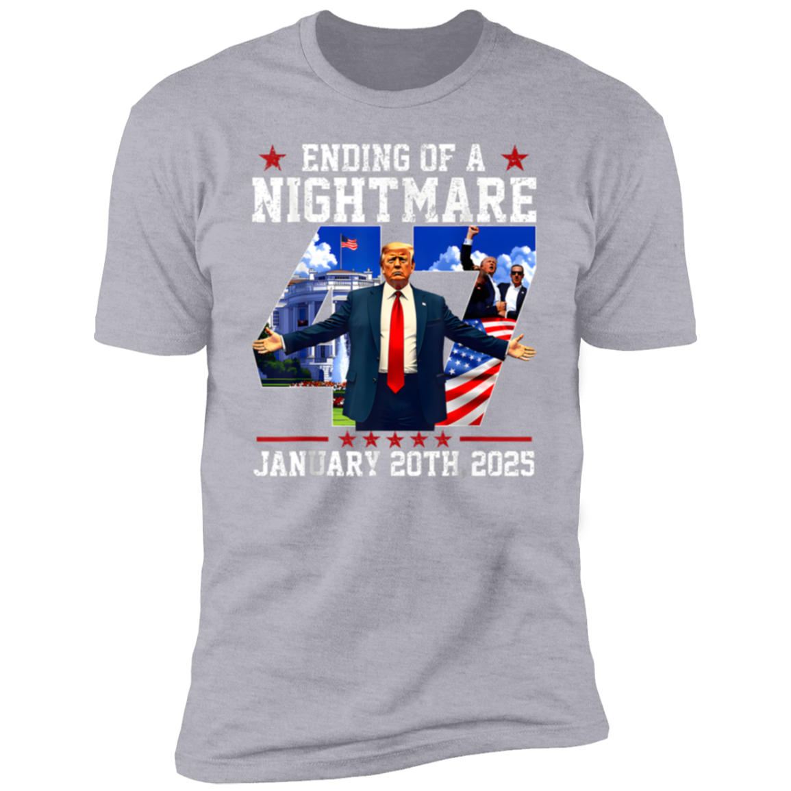 Ending Of A Nightmare Donald Trump Shirt TH10 64319