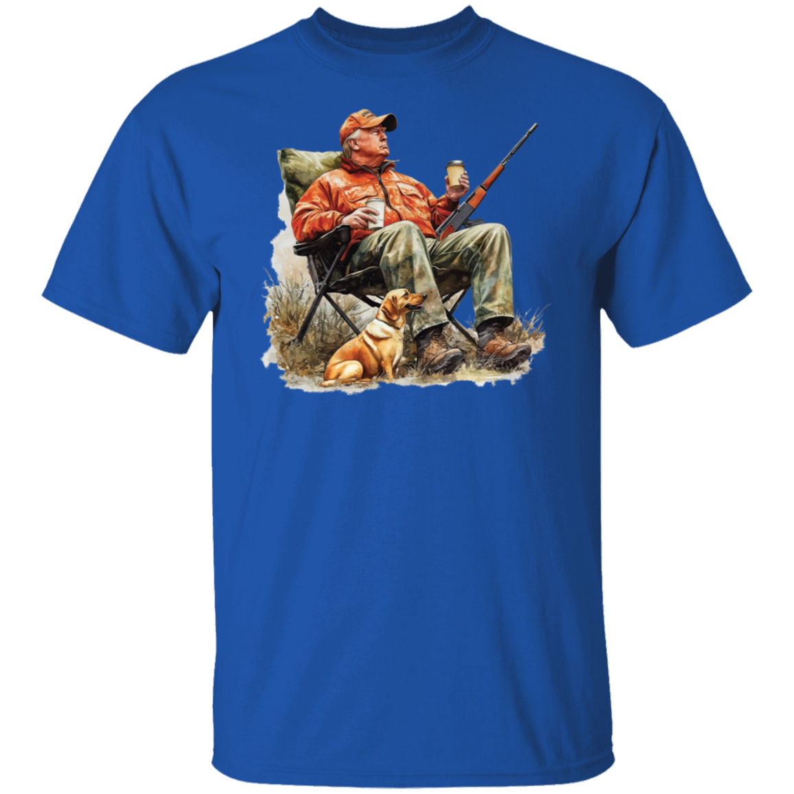 Patriotic Trump Hunting Gear Perfect for Gun Lovers and Hunters Dark Shirt LM32 63875