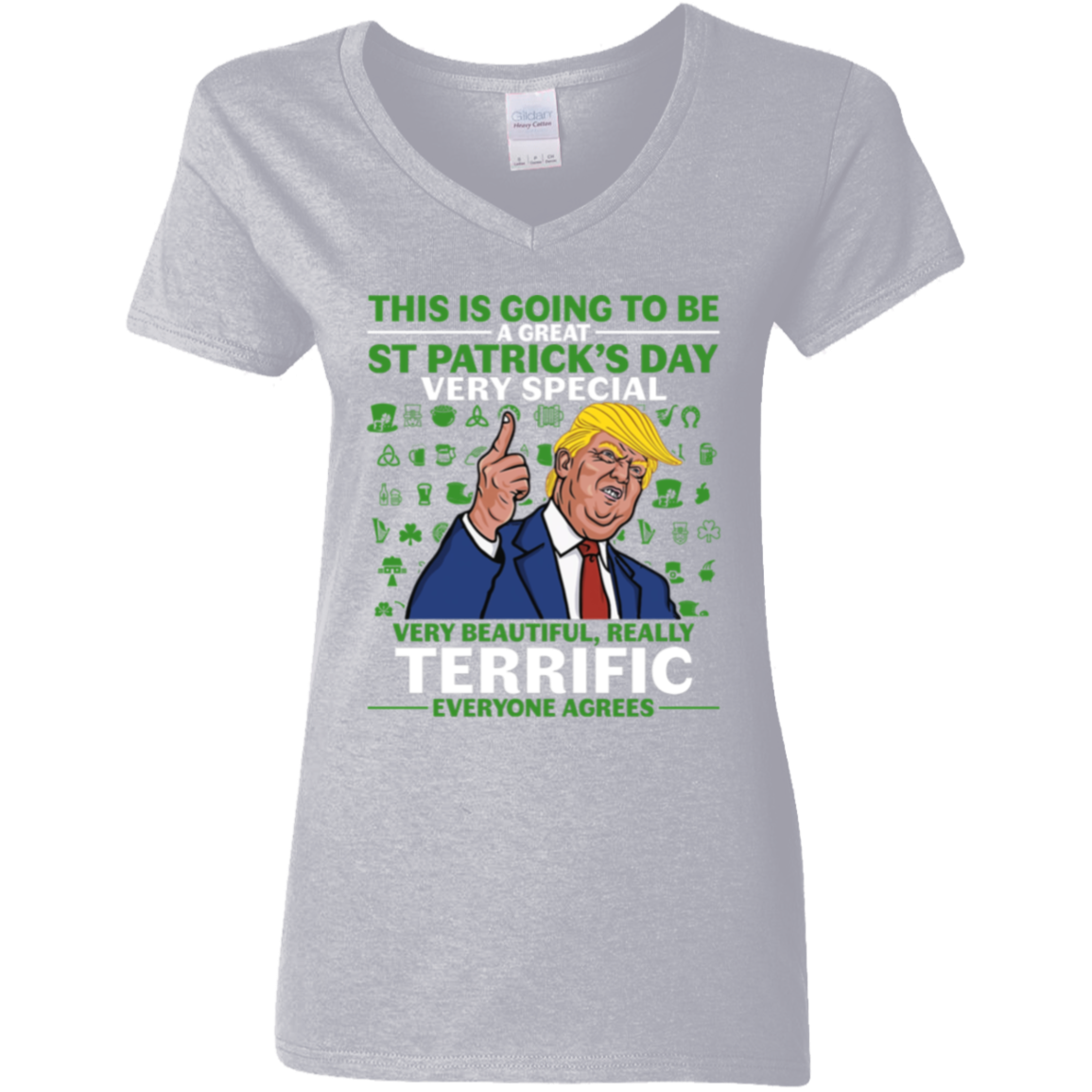 Donald Trump St Patrick's Day - Lucky Irish Dark Shirt HO82 65604