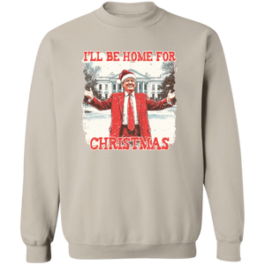 Trump I'll Be Home for Christmas | Make Christmas Great Again Shirt HA75 63760