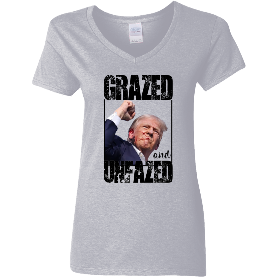 Grazed And Unfazed Donald Trump Shirt DM01 63111