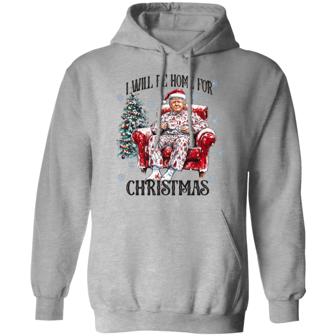 I’ll Be Home for Christmas Trump Shirt – Perfect Festive Gift HO82 63705