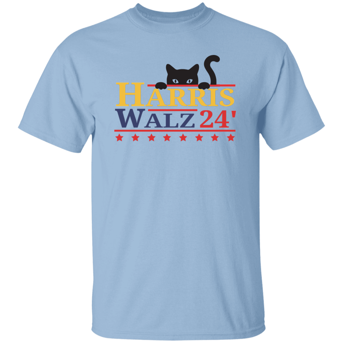 Harris Walz 2024 Cat Bright Shirt TH10 63347