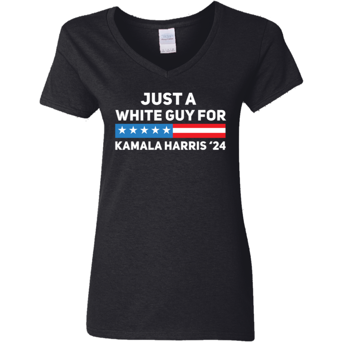 Just A White Guy For Kamala Harris '24 Dark Shirt HO82 65098