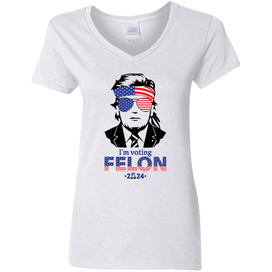 I'm Voting Felon 2024 Bright Shirt HO82 62704