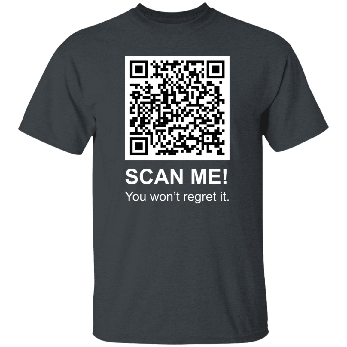 Funny Trump QR Code Dance - Scan me! Dark Shirt HA75 64178