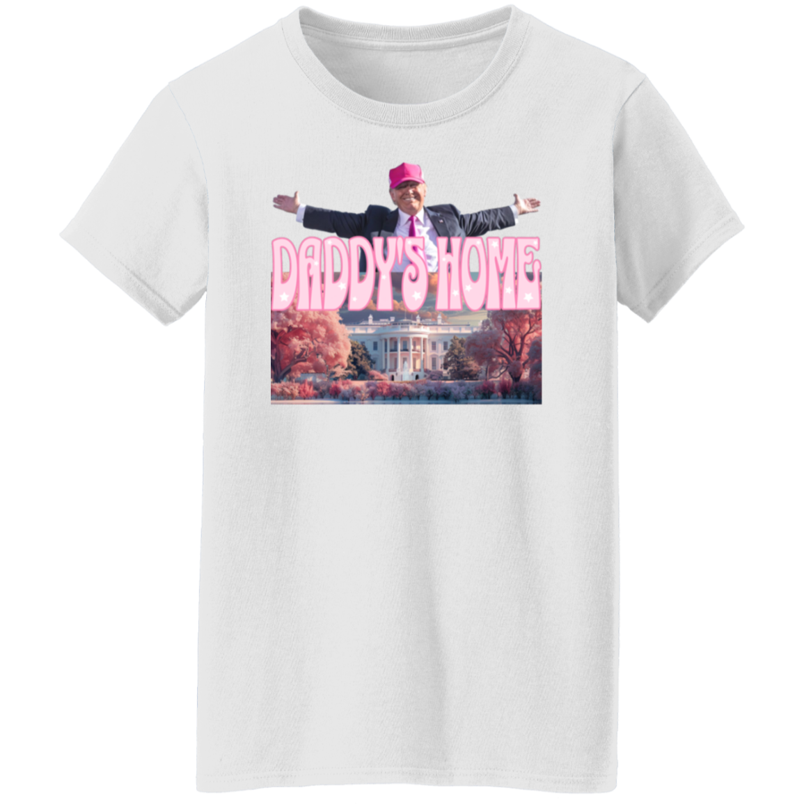 Daddy's Home Home Real Good Man Donald Pink Shirt HO82 62492