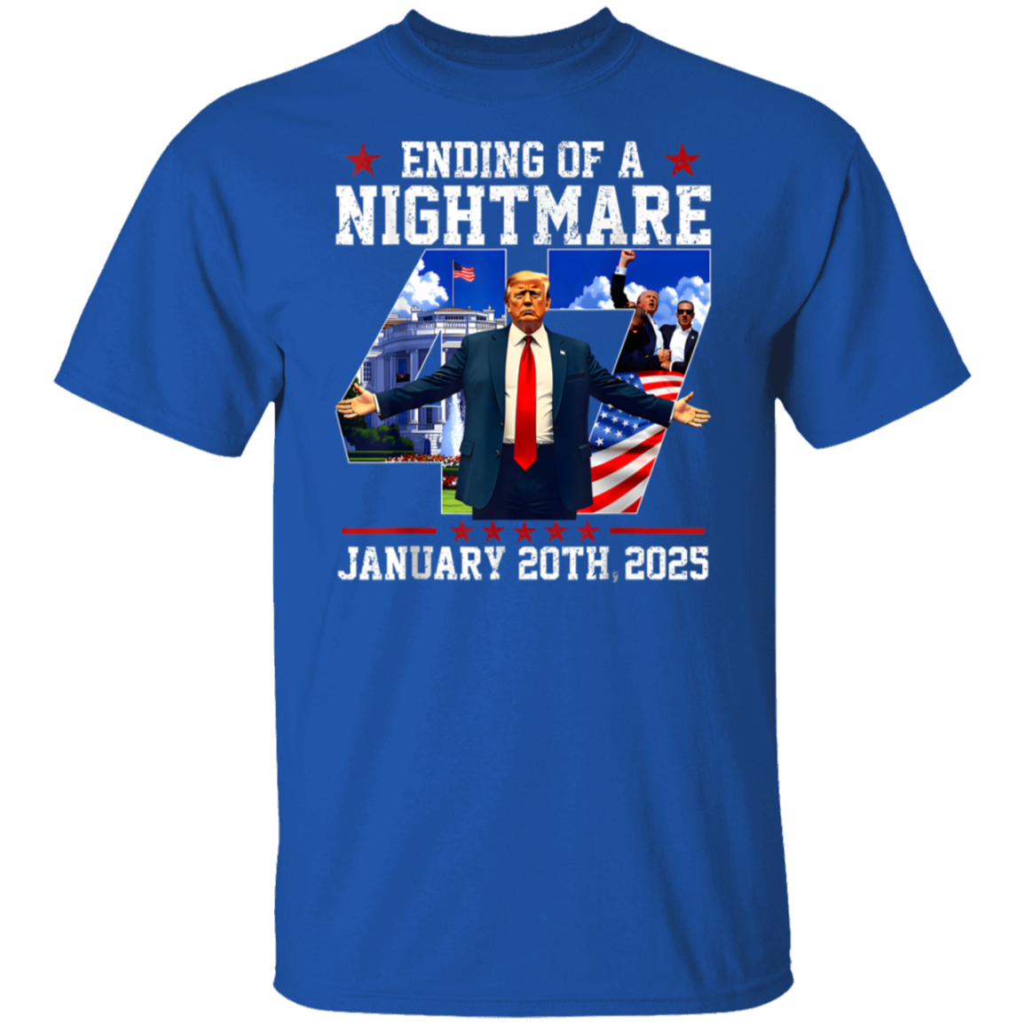 Ending Of A Nightmare Donald Trump Shirt TH10 64319