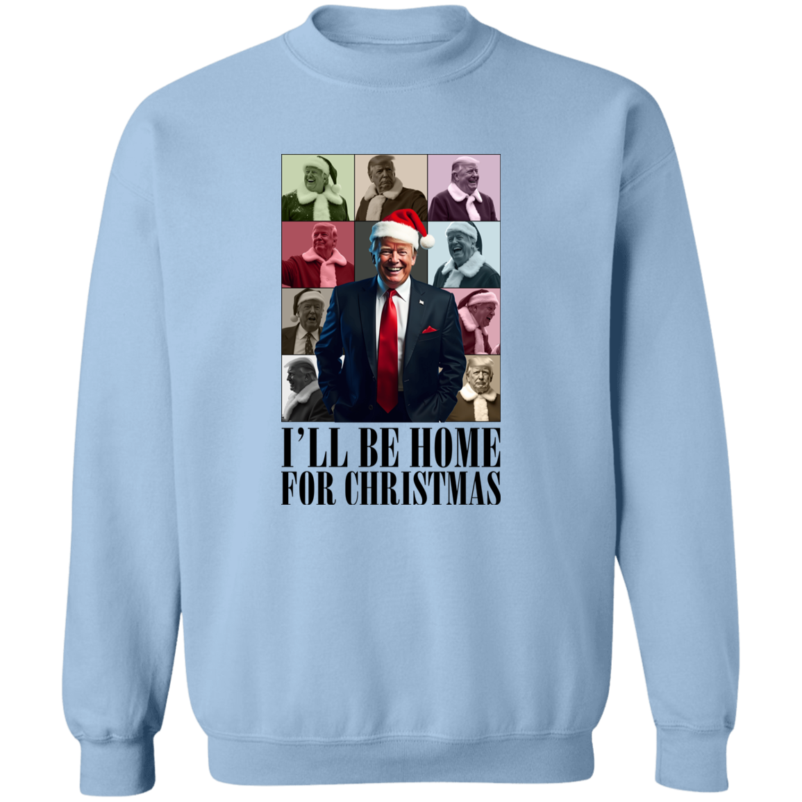I'll Be Home For Christmas Donald Trump Shirt HA75 63644
