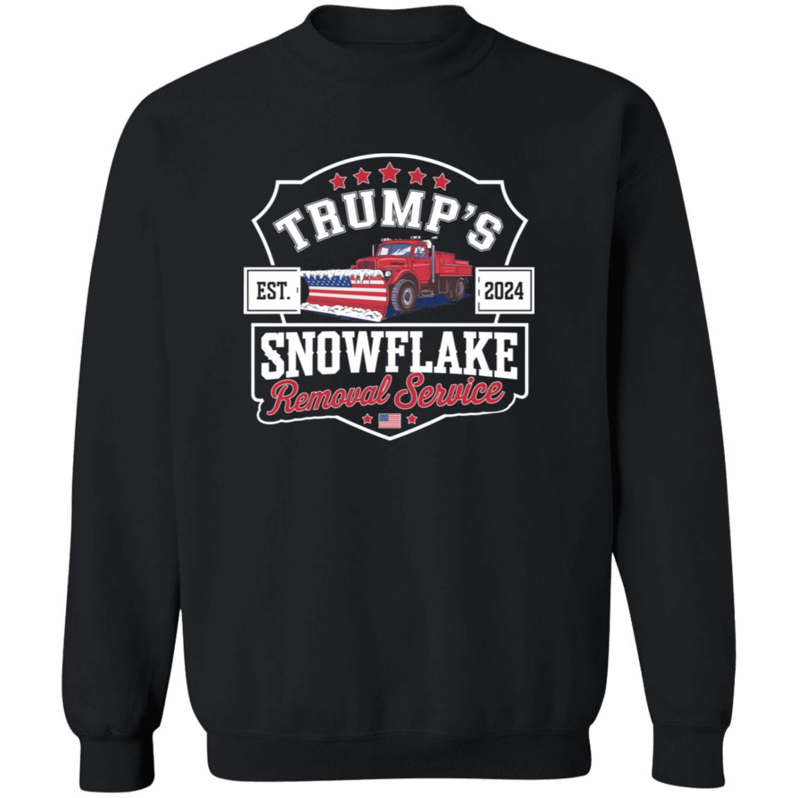Trumps Snowflake 2024, Snowflake Removal Trump Dark Shirt HA75 67162