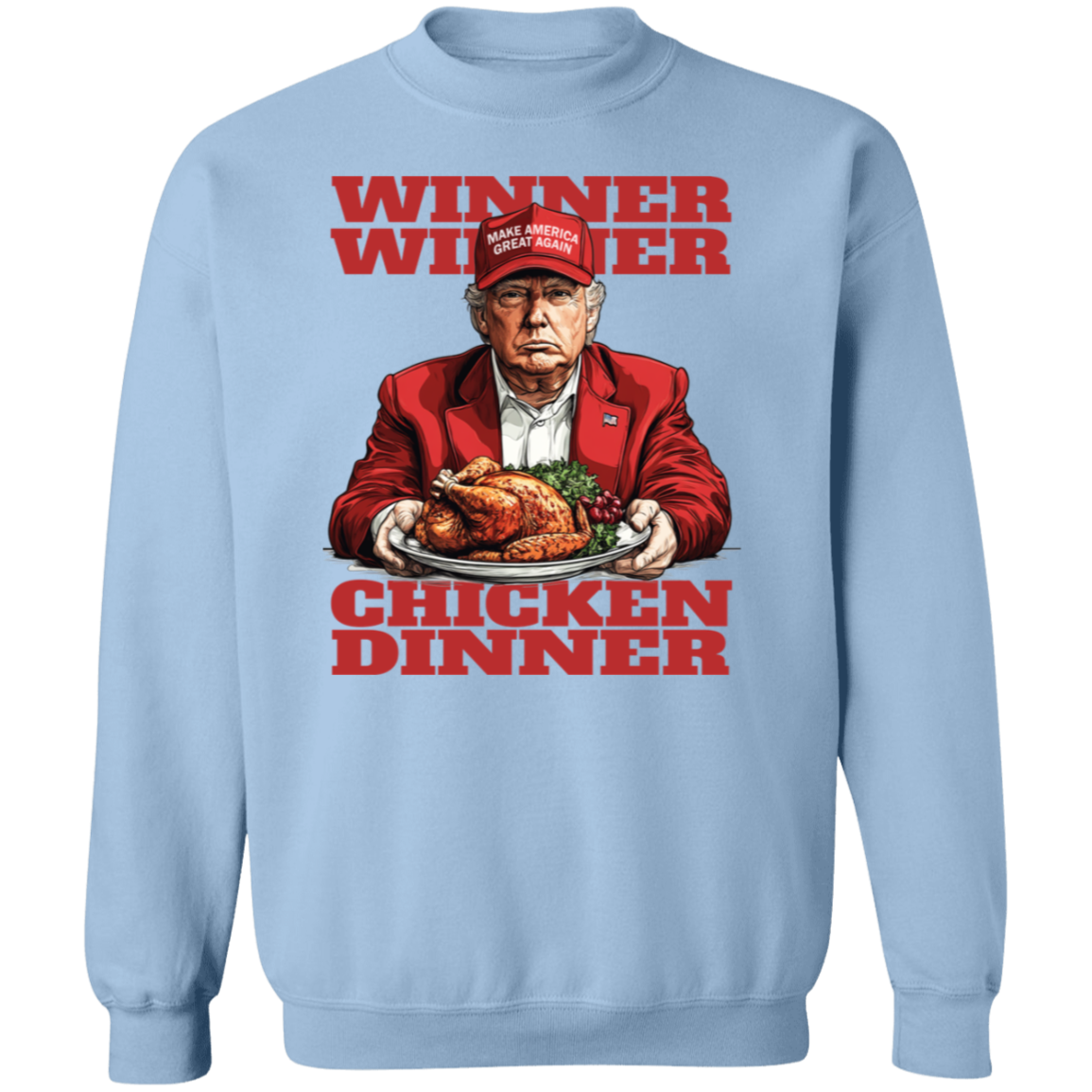 Trump Winner Chicken Dinner Bright Shirt LM32 63891