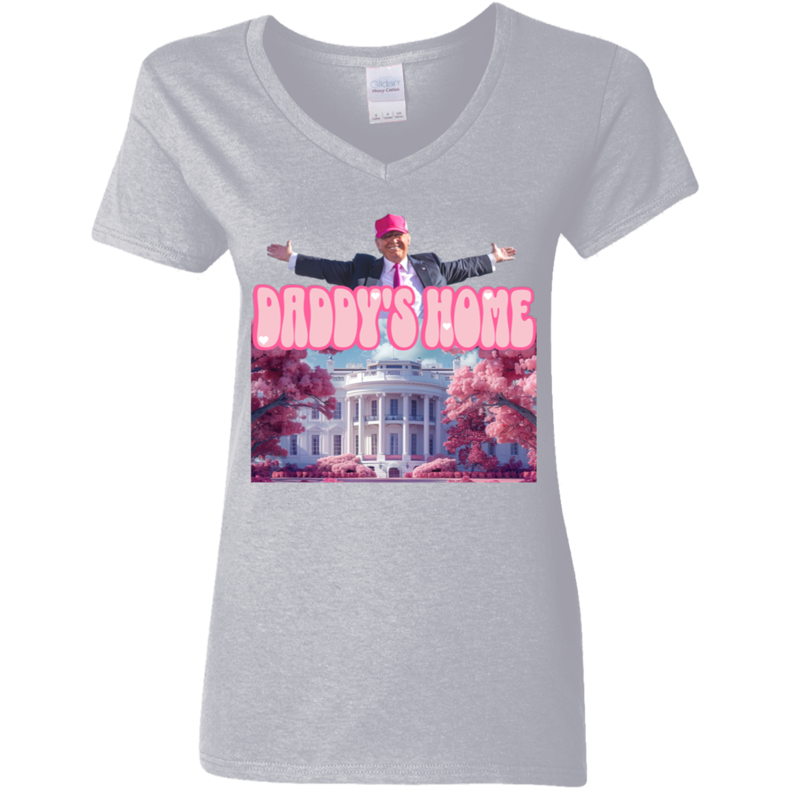Daddy's Home Trump Pink Dark Shirt HO82 62494