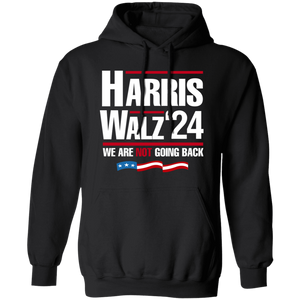 Harris Walz 2024 We Are Not Going Back Shirt HA75 63446