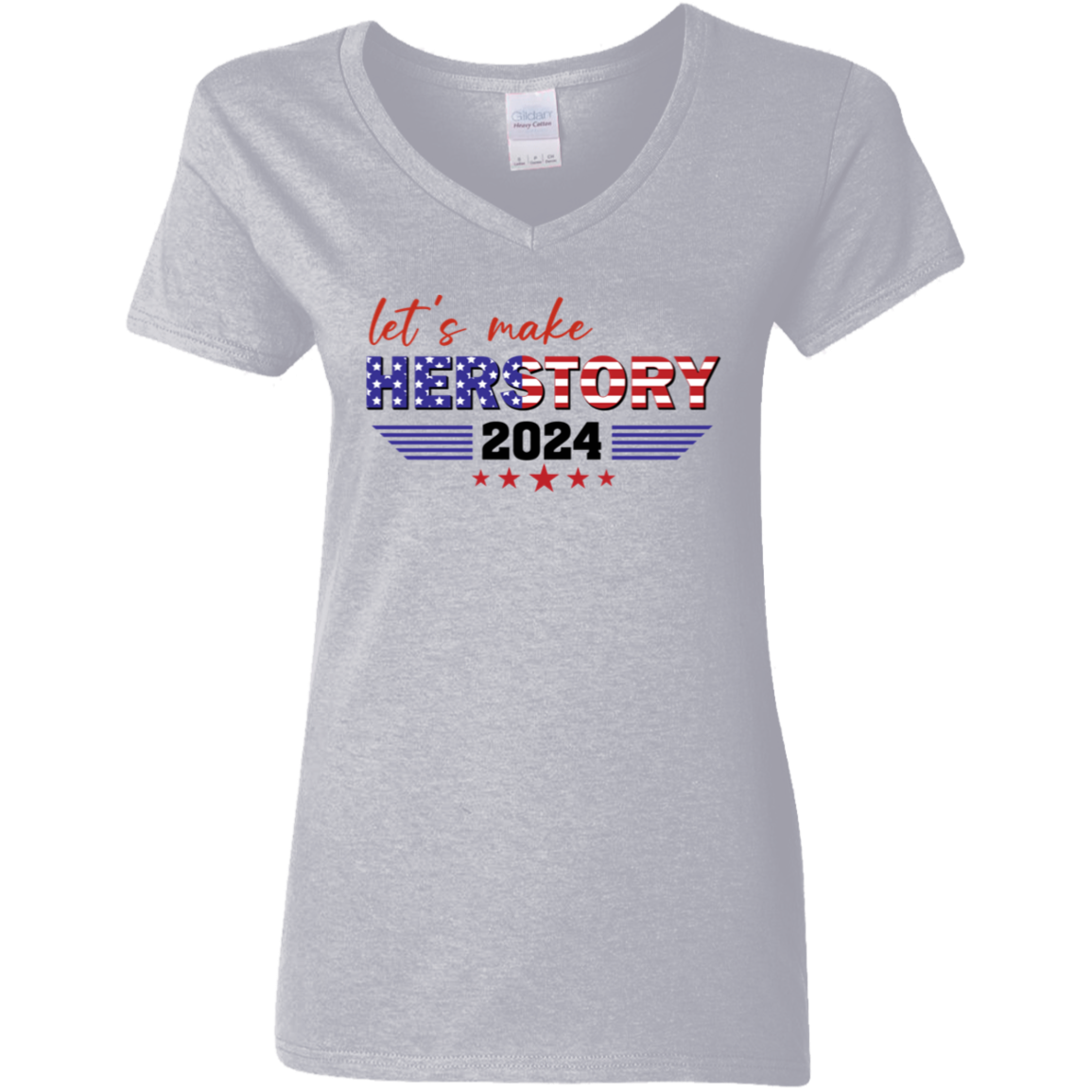 Kamla Harris Let's Make Herstory Bright Shirt TH10 63371
