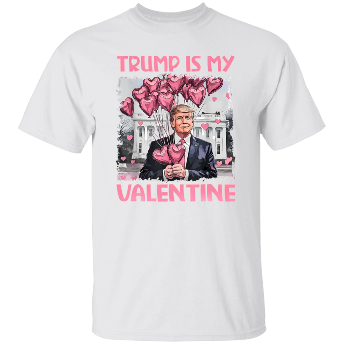 Trump Is My Valentine Bright Shirt For Trump Supporters HA75 64312